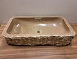 Rechthoek Onyx wasbak - 73x38x15 - FL23142