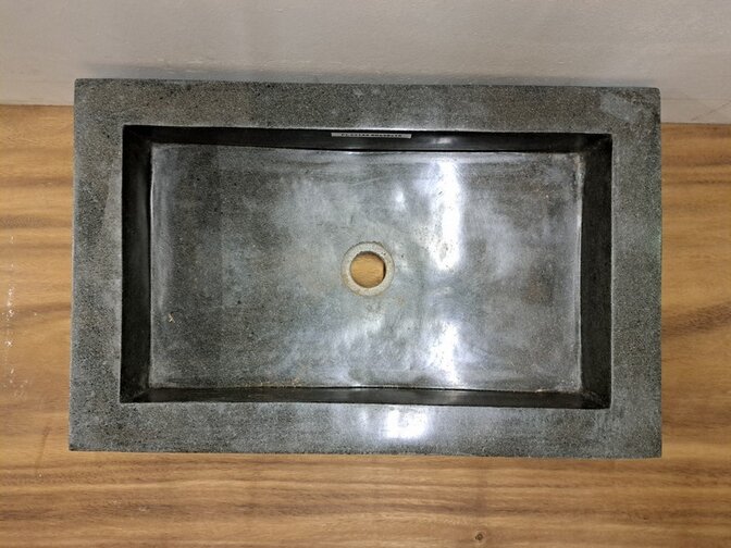 Wasbak natuursteen  60x38x15cm - FL23143