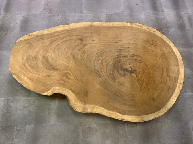 Ronde Boomstamtafel blad 95/165cm CA01-1124