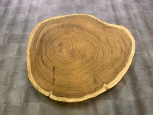 Ronde Boomstamtafel blad 145/165cm CA65-1124