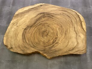 Ronde Boomstamtafel blad 115/150cm CA05-1124