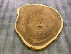 Ronde Boomstamtafel blad 155/165cm CA70-1124