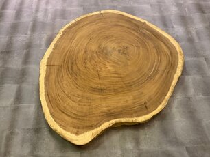 Ronde Boomstamtafel blad 155/170cm CA67-1124