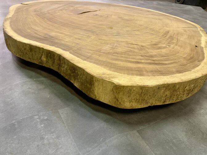 Ronde Boomstamtafel blad 160/160cm CA66-1124