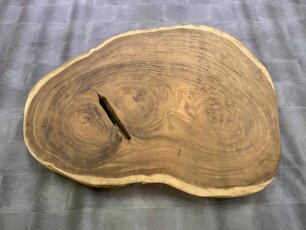 Ronde Boomstamtafel blad 140/180cm CA73-1124