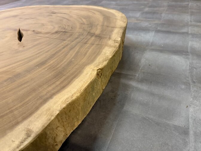 Ronde Boomstamtafel blad 150/165cm CA69-1124