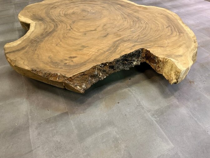 Ronde Boomstamtafel blad 160/190cm CA25-724