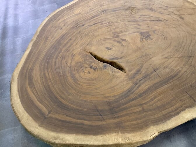 Ronde Boomstamtafel blad 160/165cm CA63-724