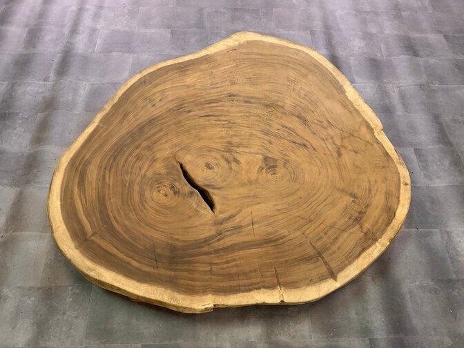 Ronde Boomstamtafel blad 160/165cm CA63-724