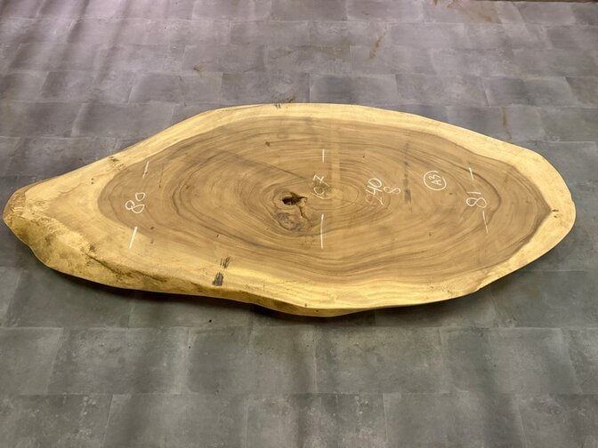 Ovale boomstamtafel 105x240cm CA58-624