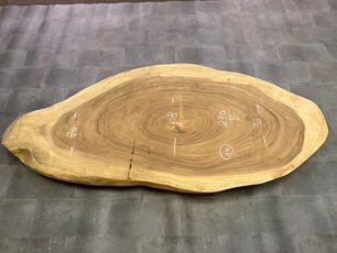 Ovale boomstamtafel 110x240cm CA57-624