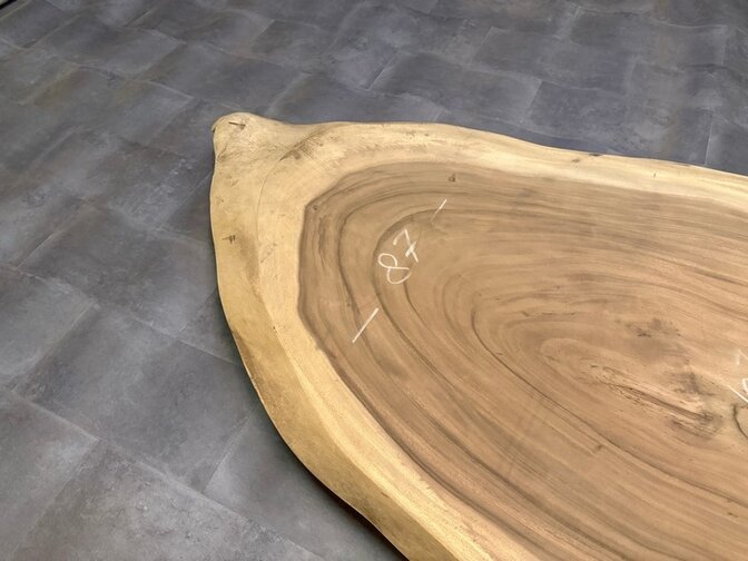 Ovale boomstamtafel 105x250cm CA56-624