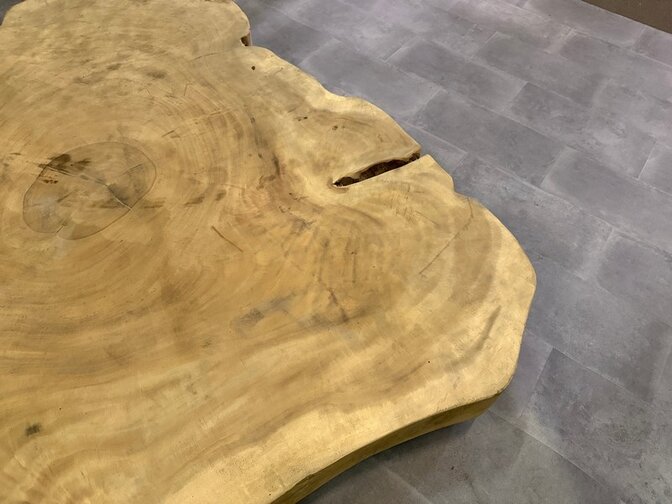 Boomstamtafelblad rond 160/180cm CA02-323