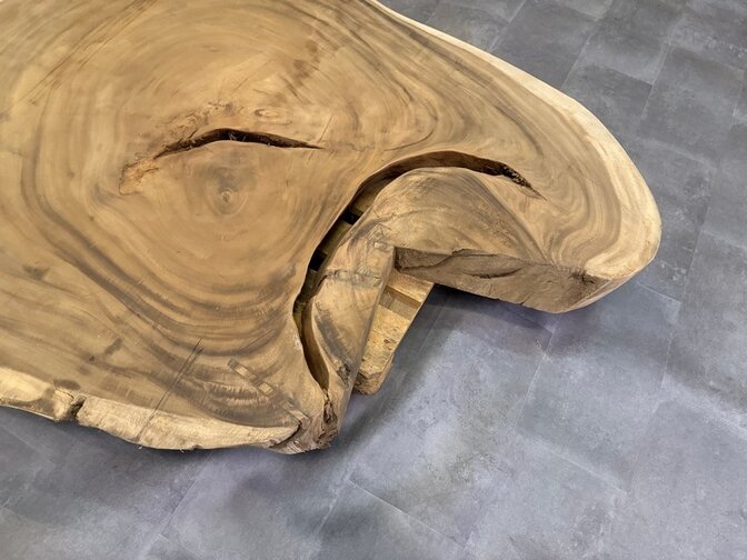 Boomstamtafelblad rond 140/170cm CA271-1020