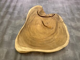 Boomstamtafelblad rond 140/170cm CA271-1020