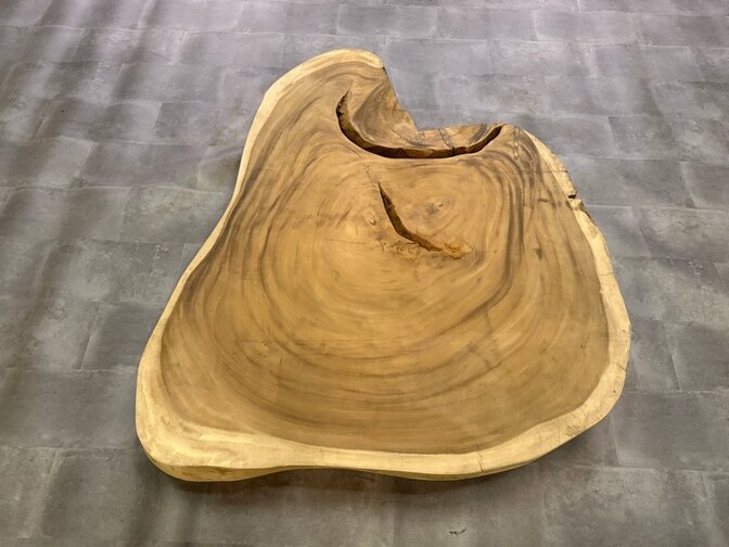 Boomstamtafelblad rond 140/170cm CA271-1020