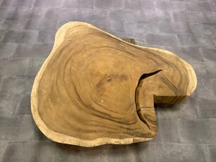 Boomstamtafelblad rond 135/165cm CA551-1020