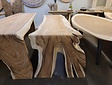Boomstamtafel met 1 vaste poot 60/80x200cm