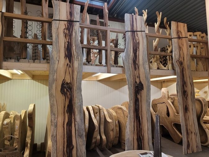 Tafelblad Tamarinde hout - per meter