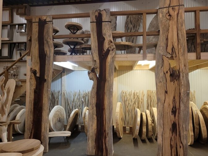 Tafelblad Tamarinde hout - per meter