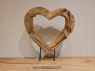 Hart van Wortelhout - 50cm