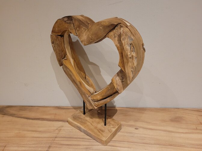 Hart van Wortelhout - 50cm
