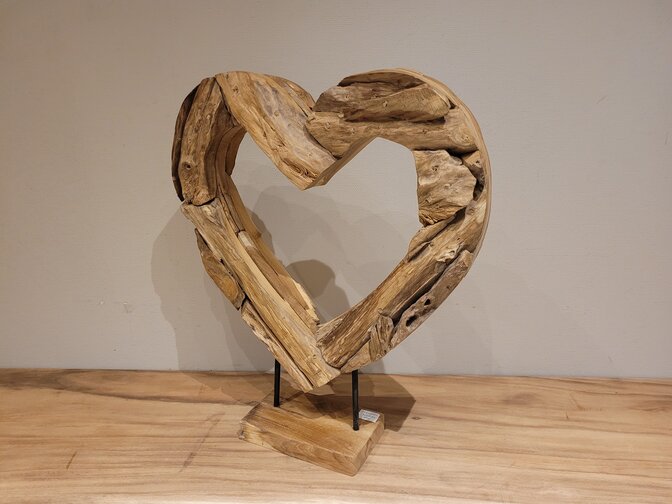 Hart van Wortelhout - 60cm