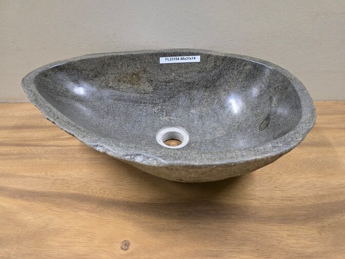 Waskom Natuursteen - 48x31x15cm - FL23154