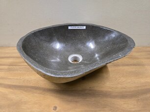 Waskom Natuursteen - 44x34x15cm - FL23163