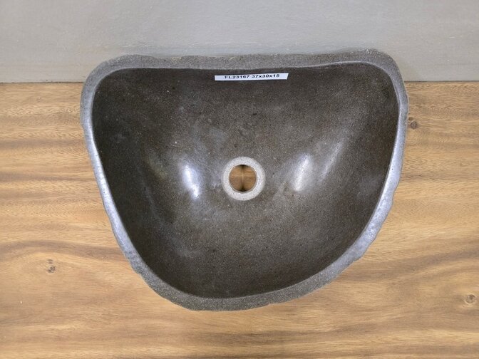 Waskom Natuursteen - 37x30x15cm - FL23167