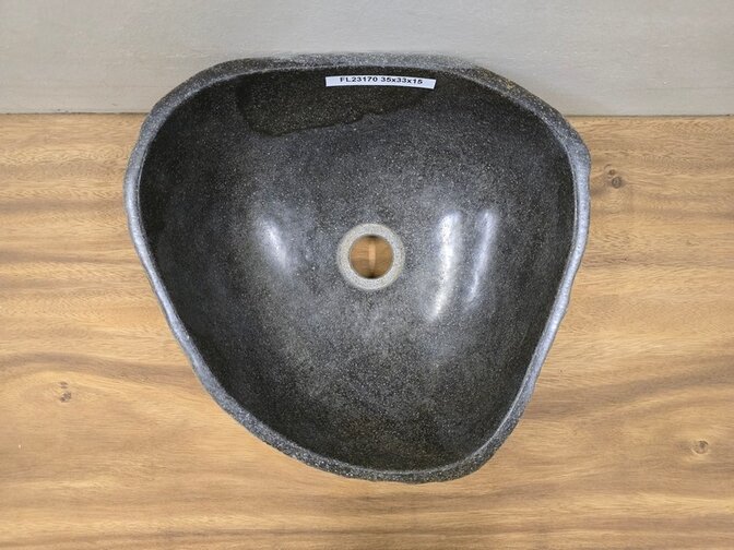 Waskom Natuursteen - 35x33x15cm - FL23170
