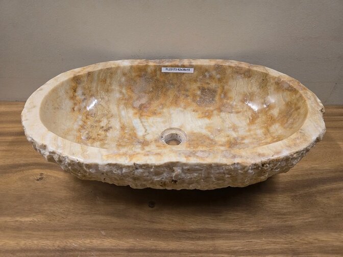 Onyx waskom - Ovaal - 62x38x15cm - FL23173