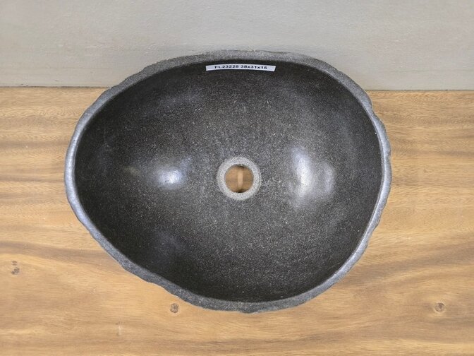 Waskom Natuursteen - 38x31x15cm - FL23228