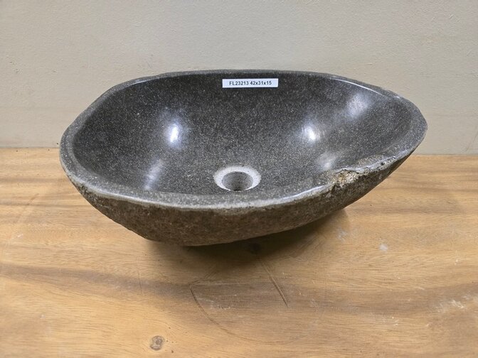 Waskom Natuursteen - 42x31x15cm - FL23213