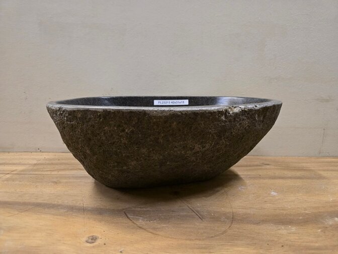 Waskom Natuursteen - 42x31x15cm - FL23213