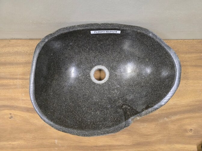 Waskom Natuursteen - 42x31x15cm - FL23213