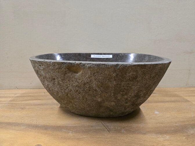 Waskom Natuursteen - 39x31x15cm - FL23205