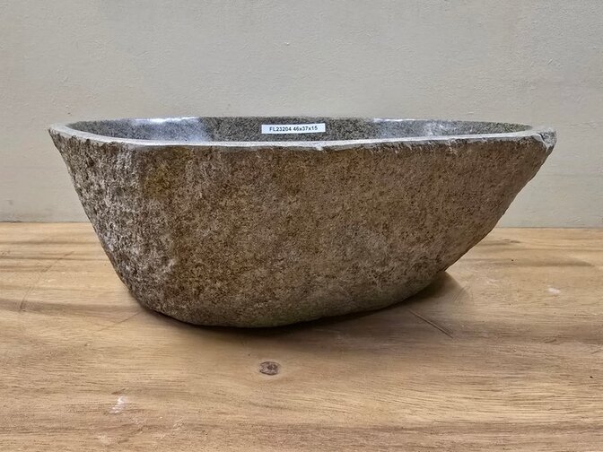 Waskom Natuursteen - 46x37x15cm - FL23204