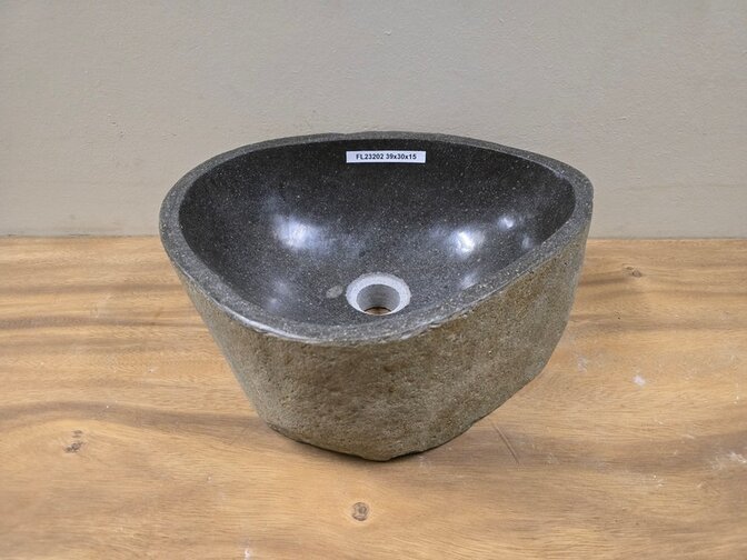 Waskom Natuursteen - 39x30x15cm - FL23202