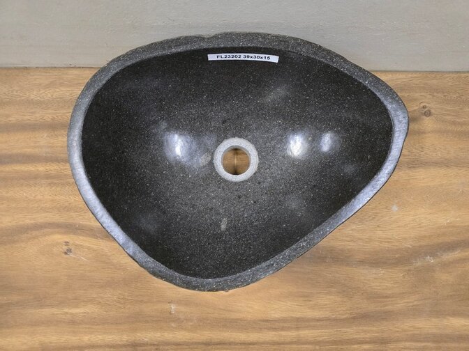 Waskom Natuursteen - 39x30x15cm - FL23202