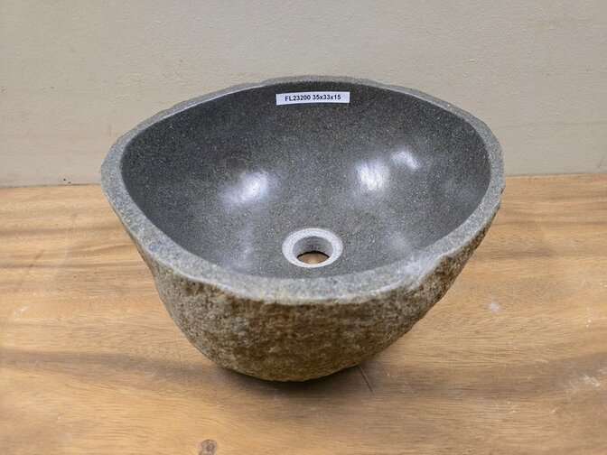 Waskom Natuursteen - 35x33x15cm - FL23200