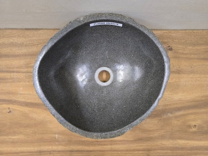 Waskom Natuursteen - 35x33x15cm - FL23200