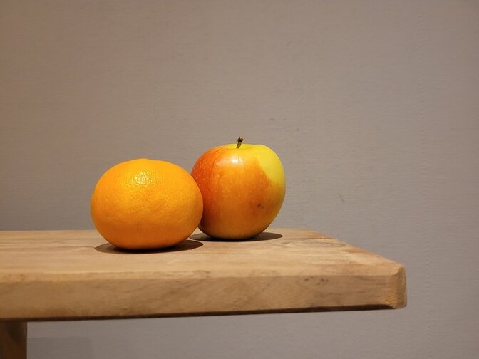 Teak borrelplank - 22x80cm