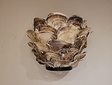 Wandlamp met oesterschelpen - 25x20cm