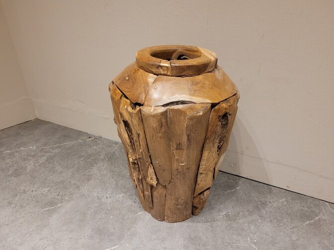 Vaas van Wortelhout  60cm