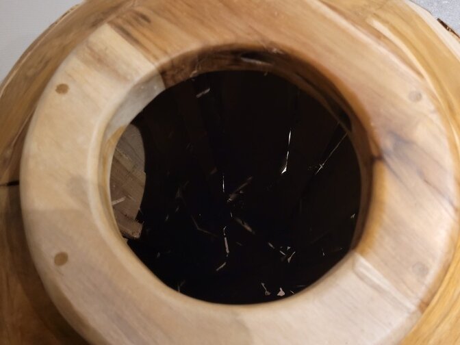 Vaas van Wortelhout  60cm