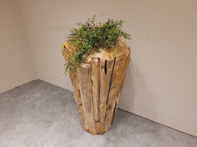 Vaas van Wortelhout  90cm
