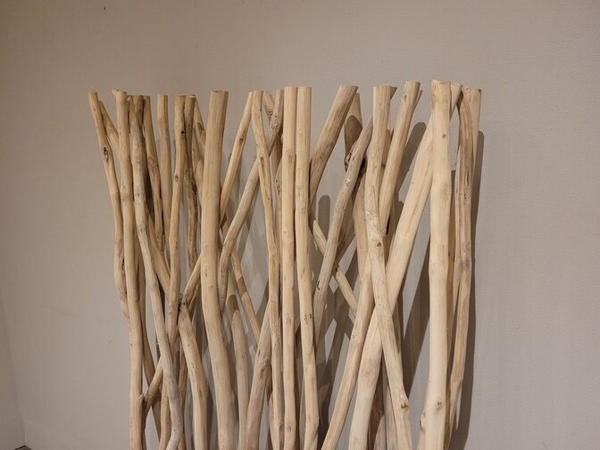 Roomdivider met takken - 80x200cm