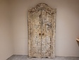 Oude Indonesische deur met kozijn - 105x210cm