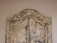 Oude Indonesische deur met kozijn - 105x210cm